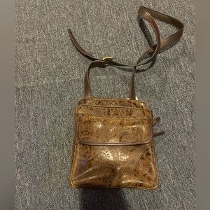 Vintage crossbody back